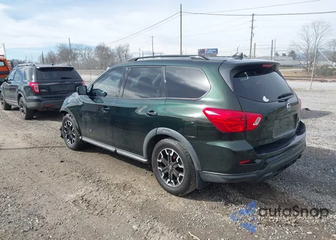 2019 Nissan Pathfinder Sl из США, поврежденный, VIN 5N1DR2MNXKC612776